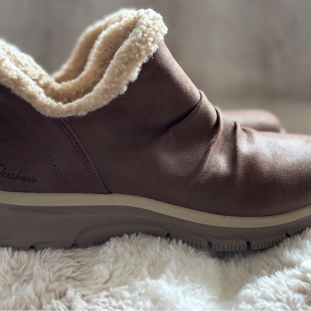 Skechers Easy Going Water Repellent Ankle Boots Sweet Treasure 7.5 - Picture 6 of 9